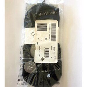 Calvin Klein Performance Pilates Liner Yoga Pilates Socks - New in Package Black